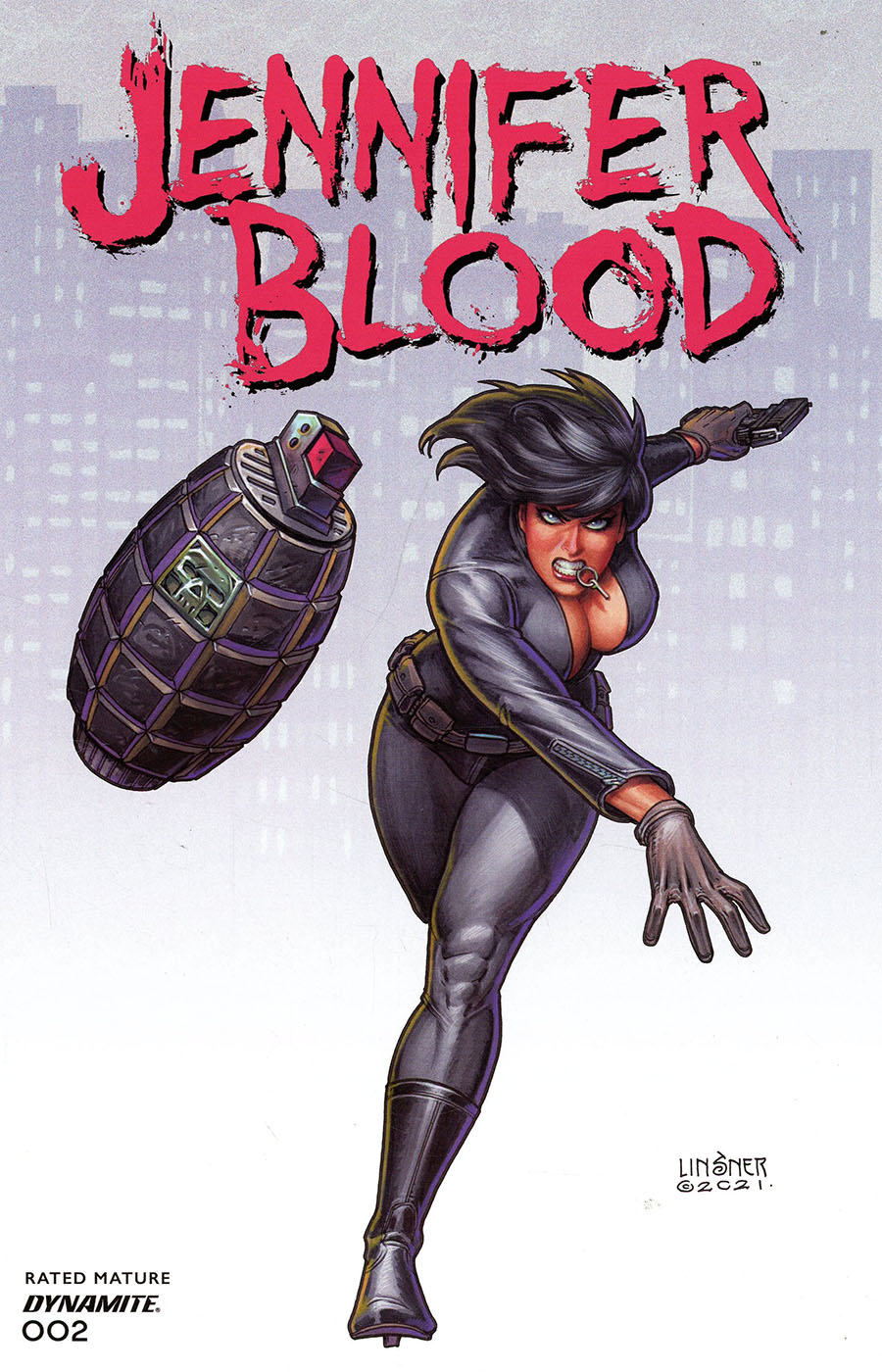 Jennifer Blood Vol 2 #2 Cover B Variant Joseph Michael Linsner Cover