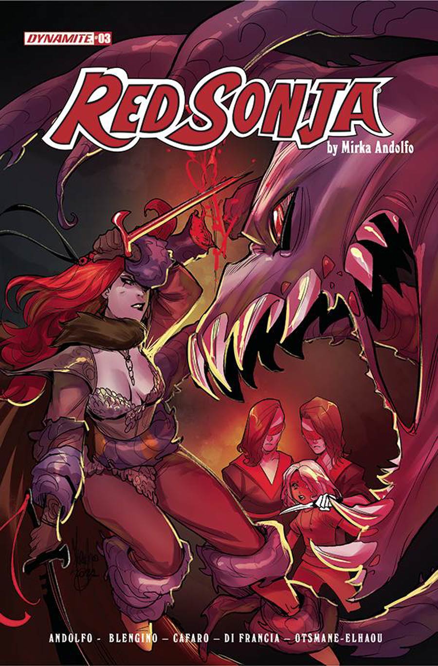 Red Sonja Vol 9 #3 Cover A Regular Mirka Andolfo Cover