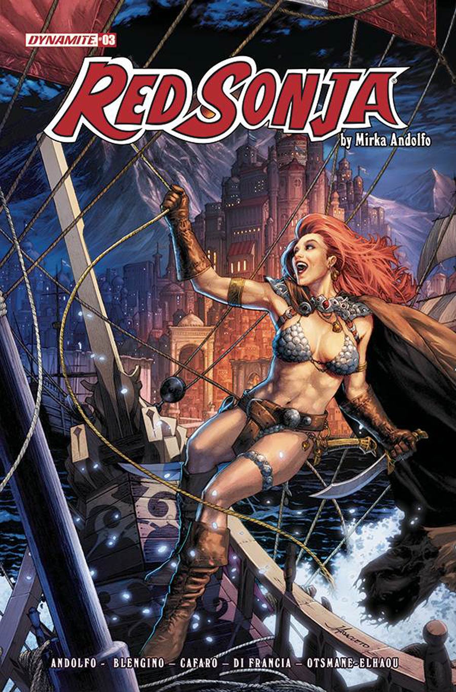 Red Sonja Vol 9 #3 Cover B Variant Jay Anacleto Cover