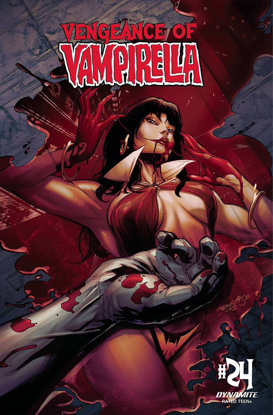 Vengeance Of Vampirella Vol 2 #24 Cover C Variant Stephen Segovia Cover