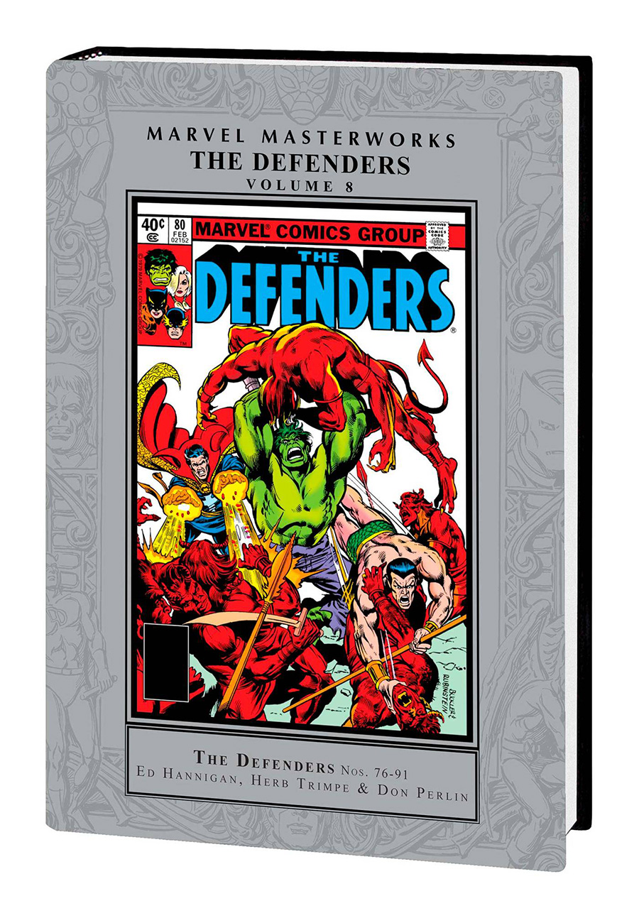 Marvel Masterworks Defenders Vol 8 HC Regular Dust Jacket