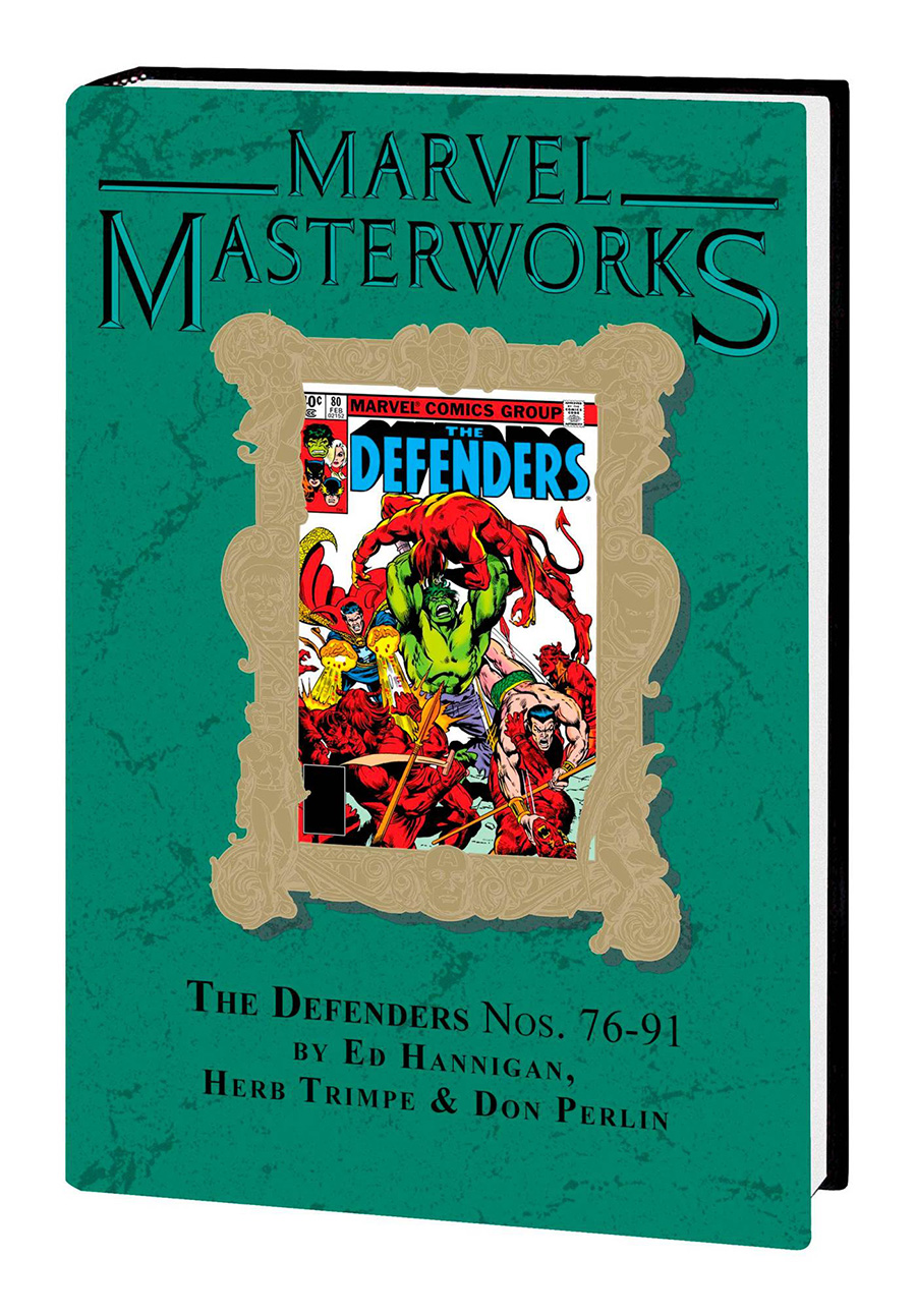 Marvel Masterworks Defenders Vol 8 HC Variant Dust Jacket