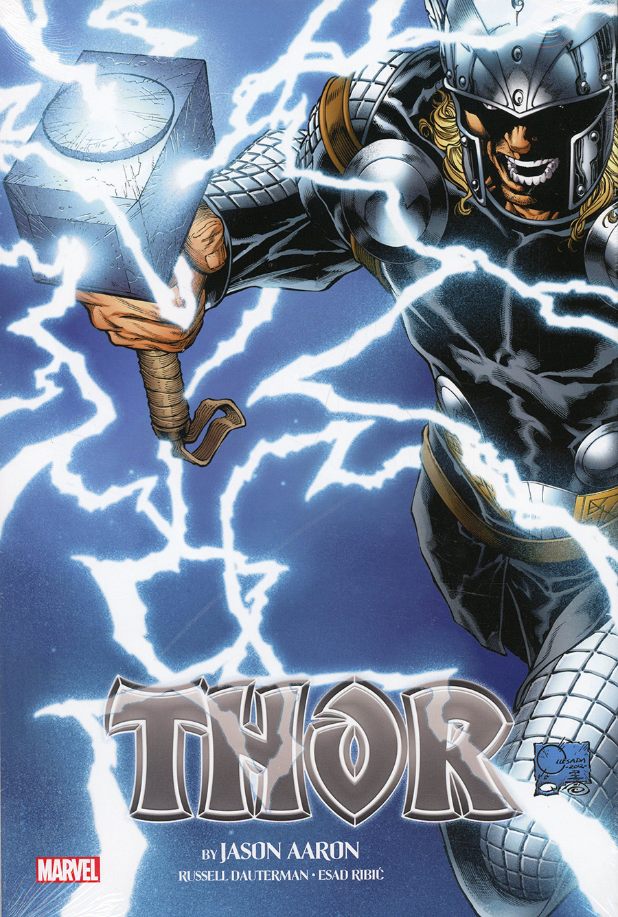 Thor By Jason Aaron Omnibus Vol 1 HC Direct Market Joe Quesada Variant Cover