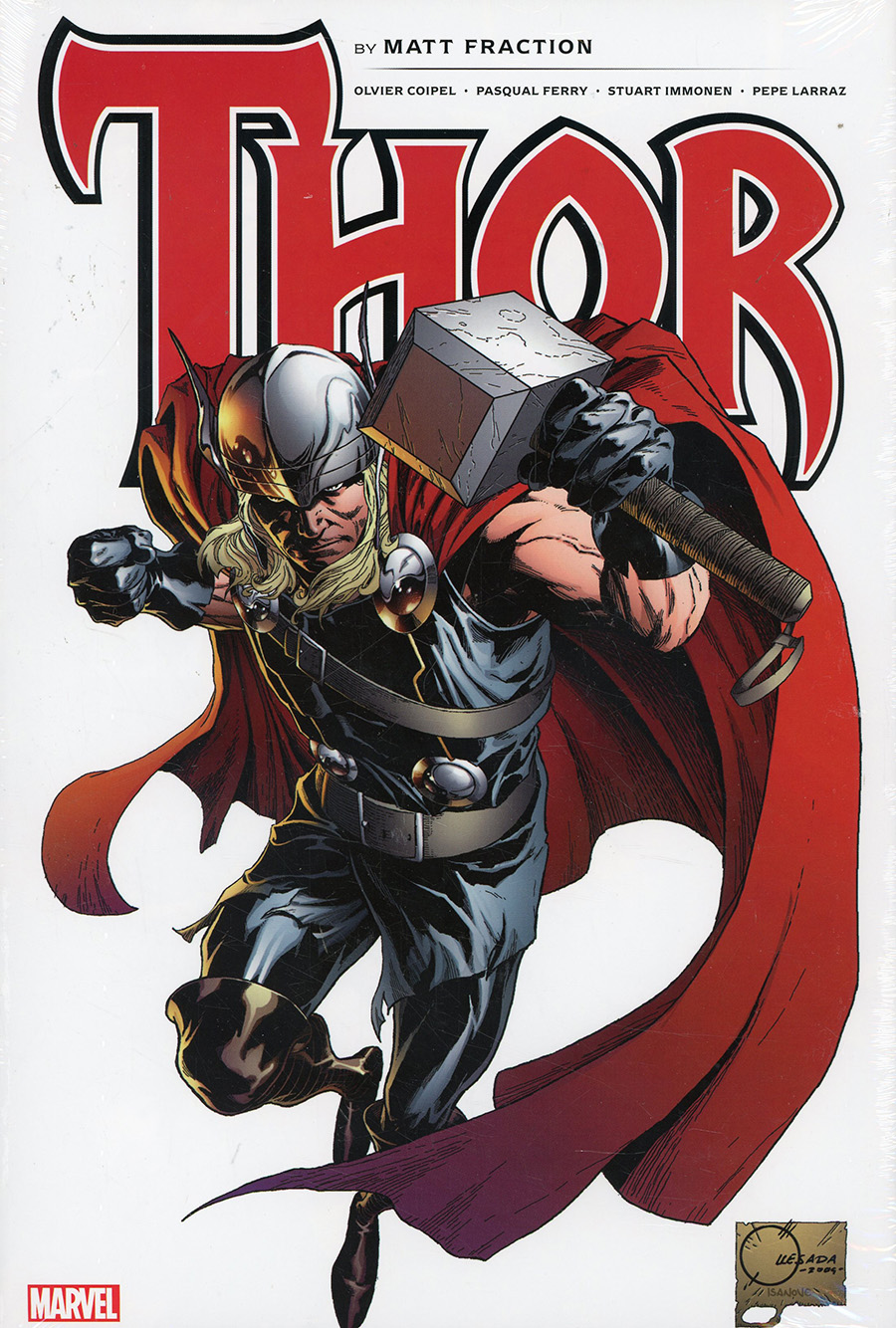 Thor By Matt Fraction Omnibus HC Direct Market Joe Quesada Variant Cover