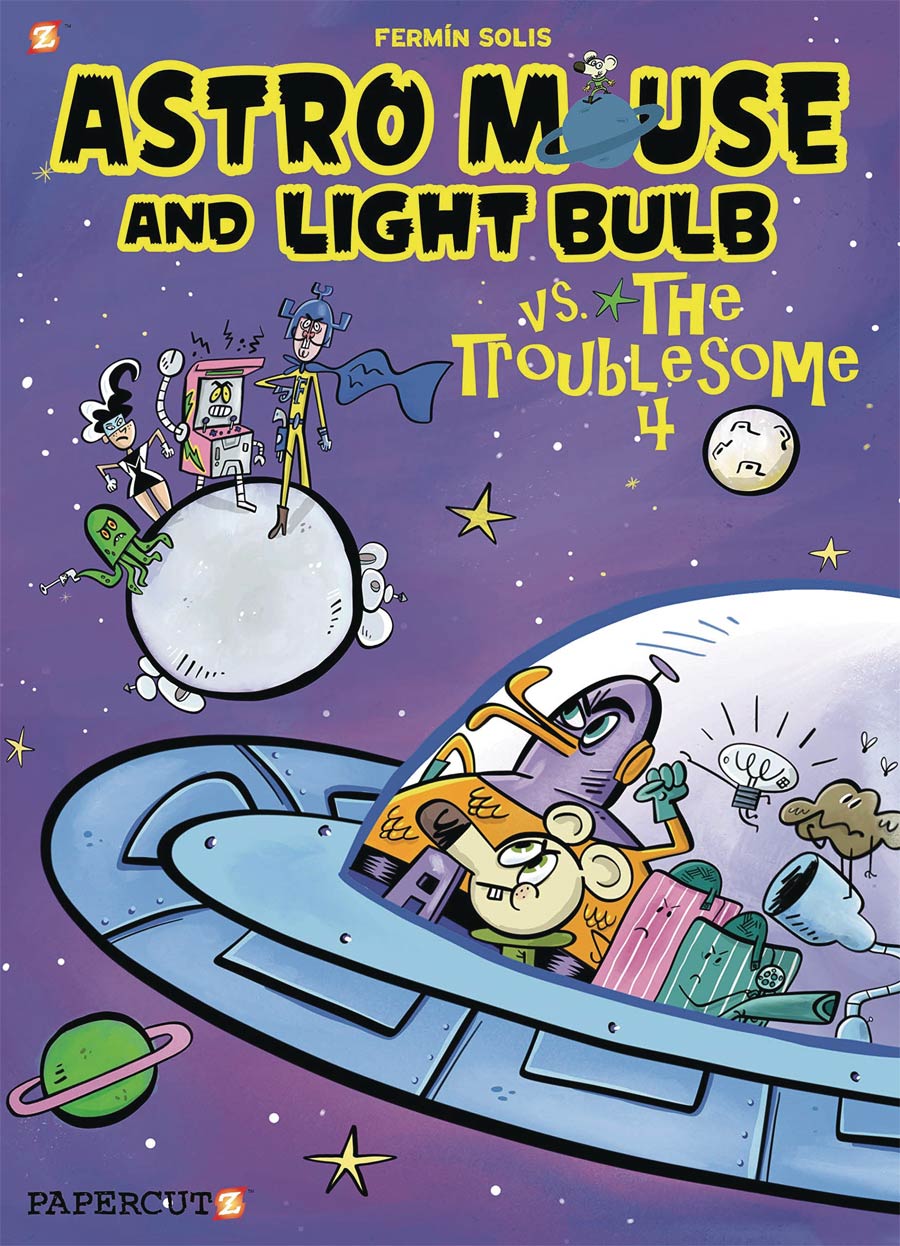 Astro Mouse And Light Bulb Vol 2 Astro Mouse And Light Bulb vs The Troublesome 4 HC