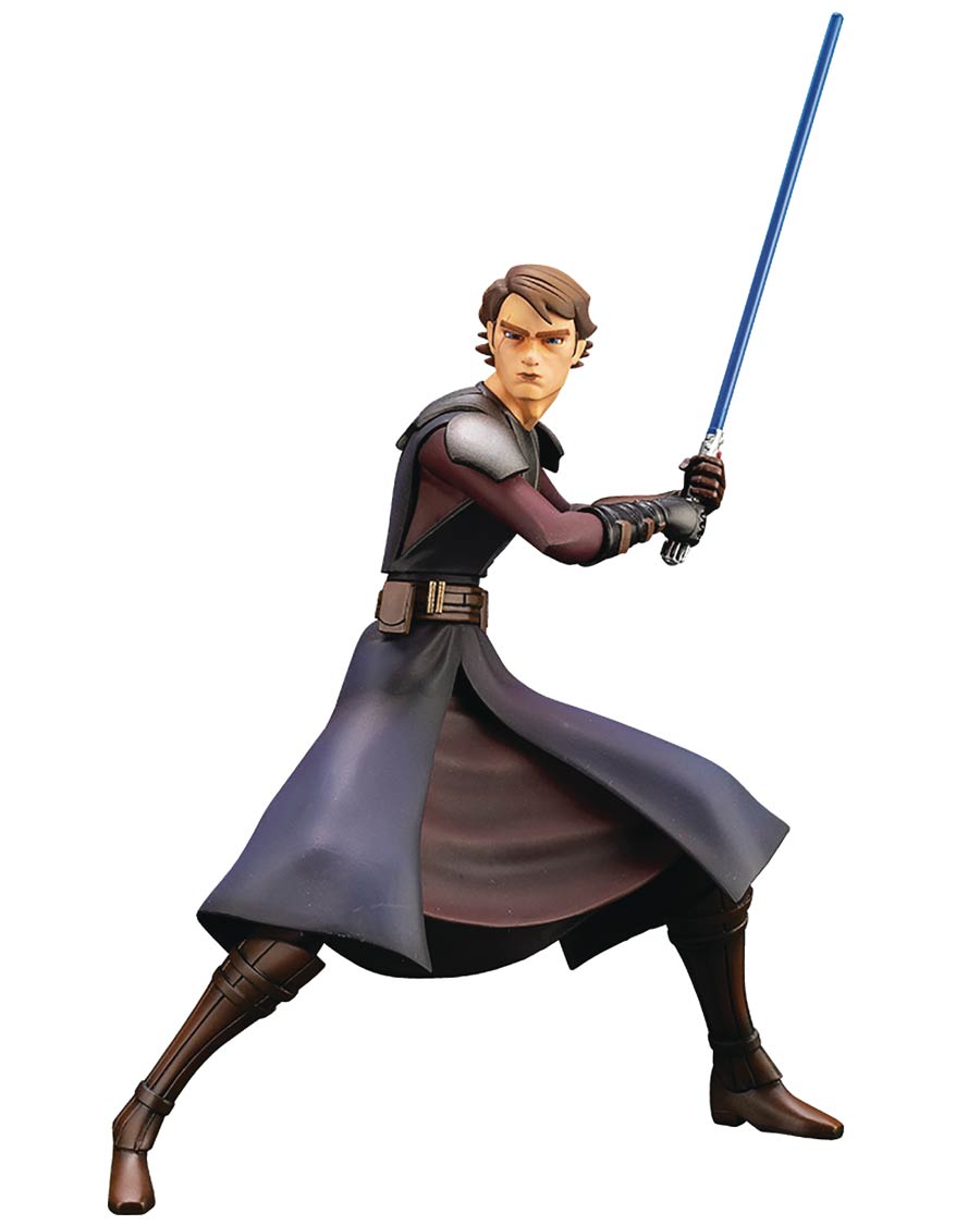 Star Wars Clone Wars Anakin Skywalker ARTFX Plus Statue