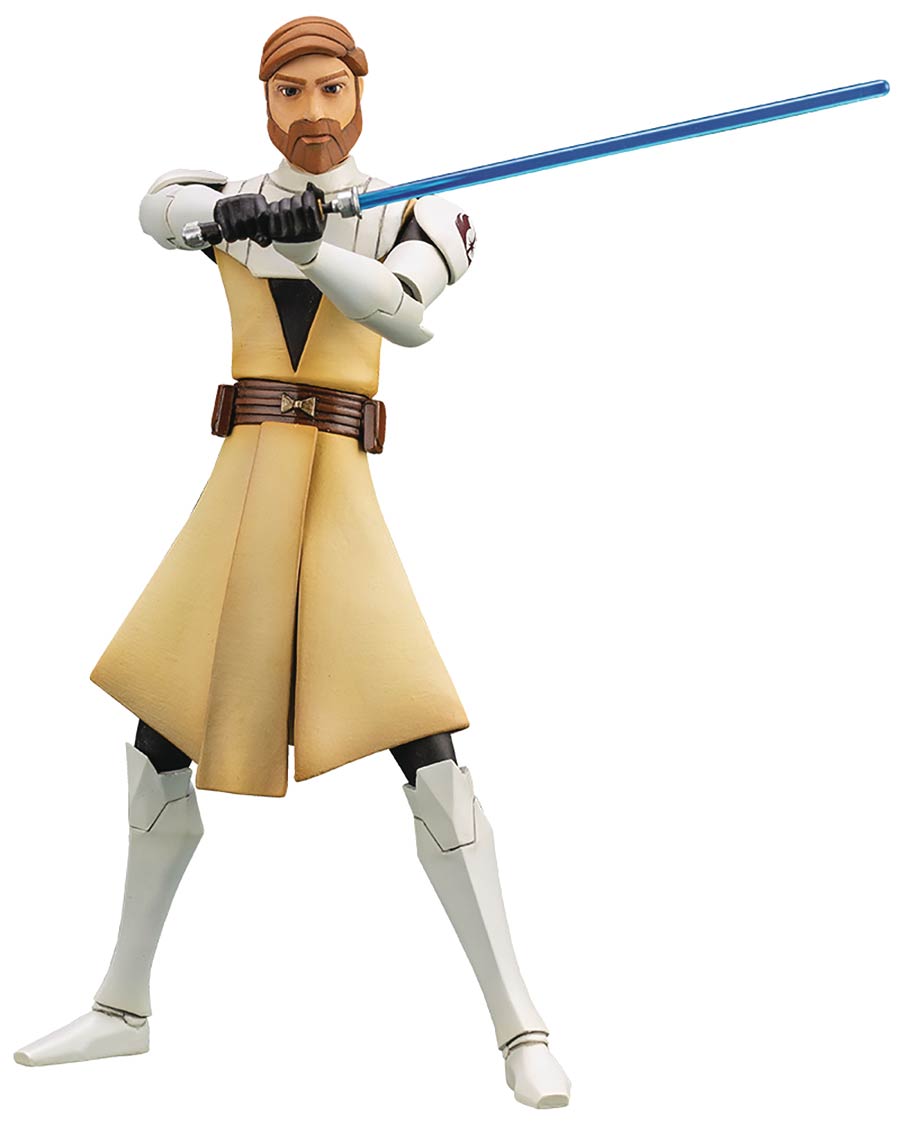 Star Wars Clone Wars Obi-Wan Kenobi ARTFX Plus Statue