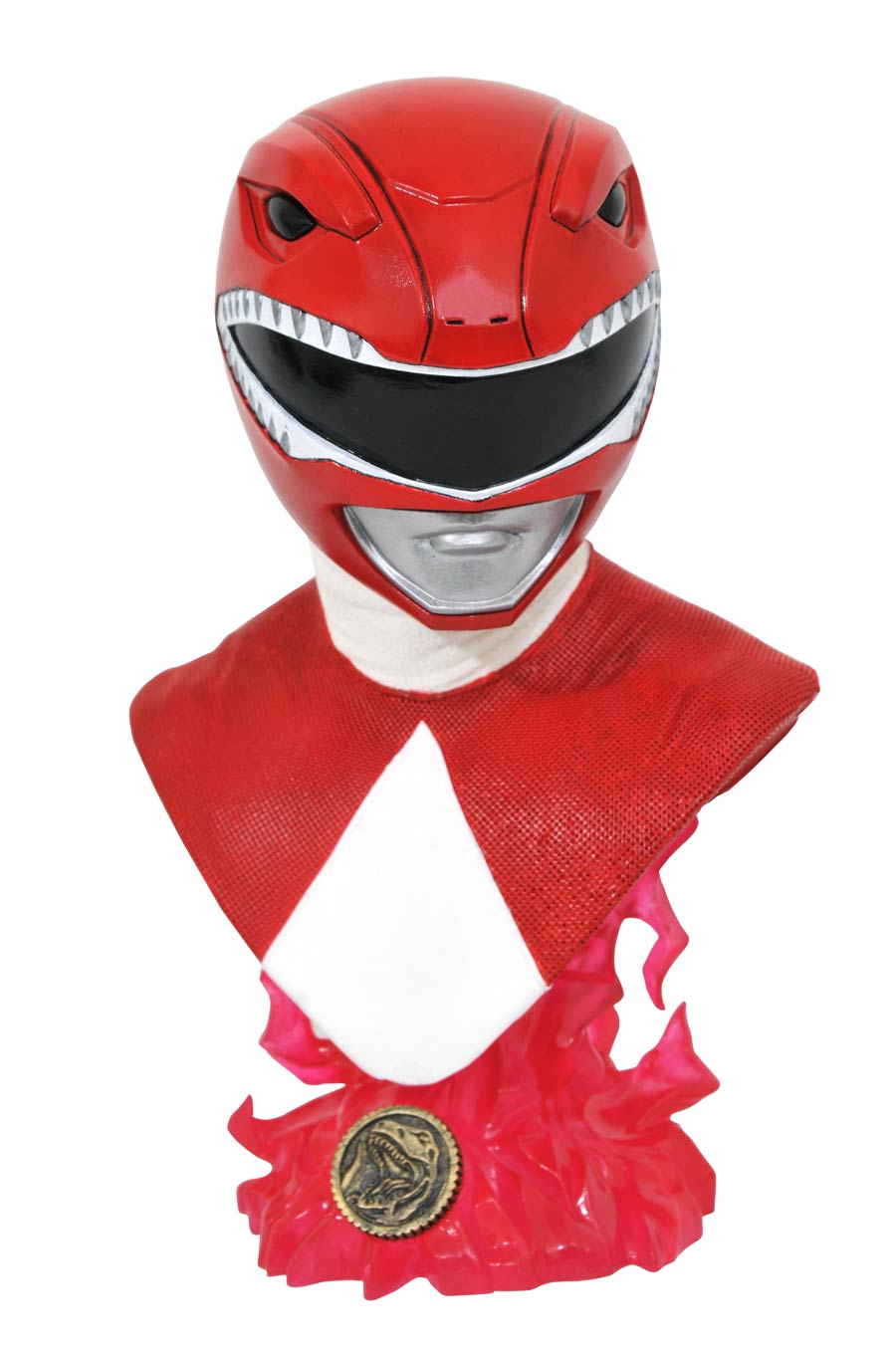 Legends In 3D TV Mighty Morphin Power Rangers Red Ranger 1/2 Scale Bust