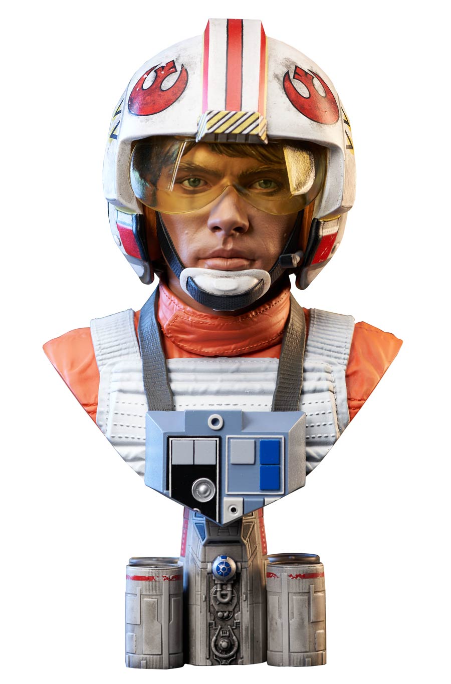 Legends In 3D Star Wars A New Hope Luke Skywalker Pilot 1/2 Scale Bust
