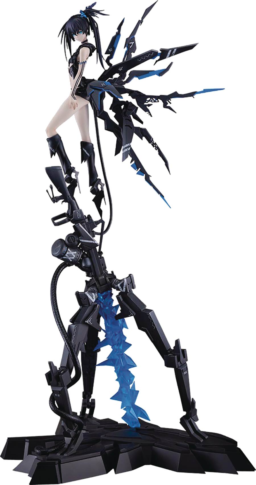 Black Rock Shooter 10th BRS Inexhaustible 1/8 Scale Light-Up PVC Figure