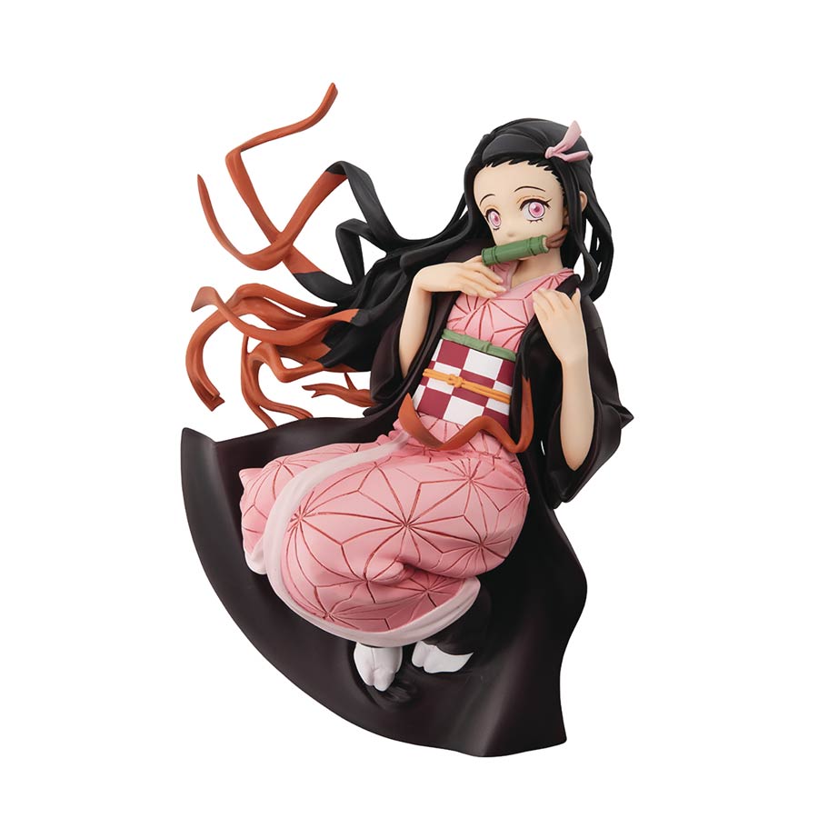 Demon Slayer Kimetsu No Yaiba Nezuko Version 2 G.E.M. Series Palm PVC Figure With Gift