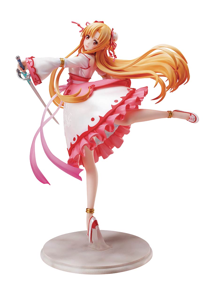 Sword Art Online Alicization War Asuna China Dress 1/7 Scale PVC Figure