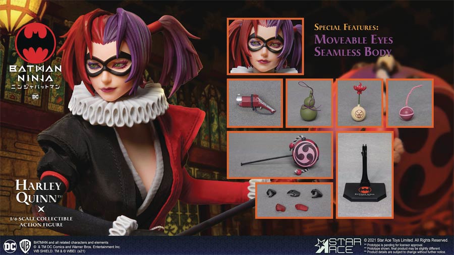 Batman Ninja Harley Quinn 1/6 Scale Collector Action Figure Normal Version
