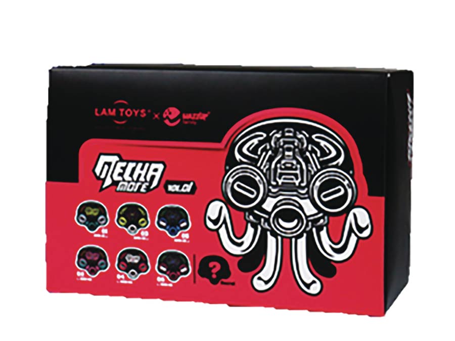 Lamtoys Mecha More Vol 1 Figure Blind Mystery Box 6-Piece Display