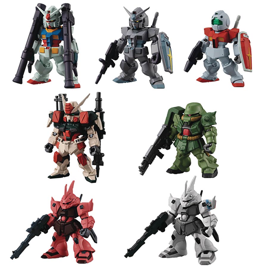 FW Gundam Converge #22 Set Of 7 (#259 - #265) Figures