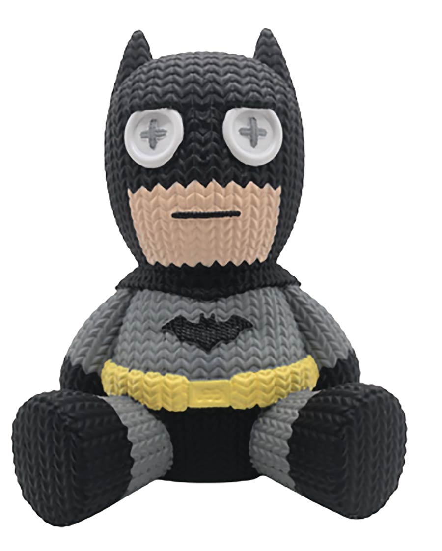 DC Comics Handmade By Robots 6-Inch Vinyl Figure - Batman