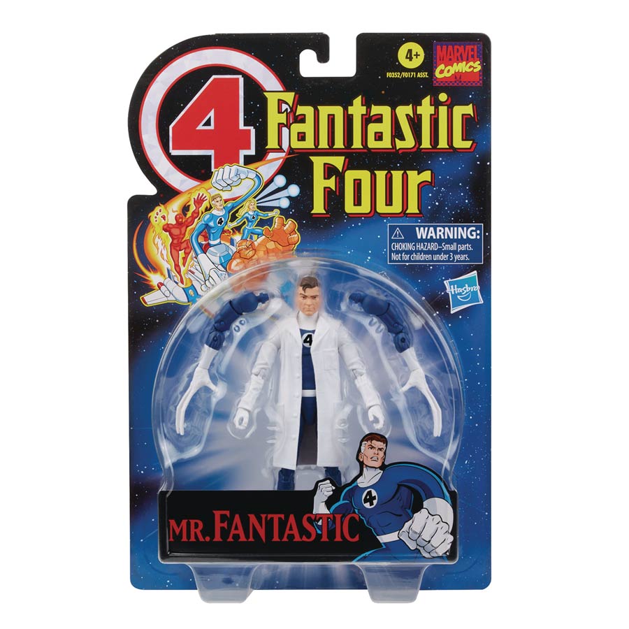 Fantastic Four Legends Vintage Mr Fantastic 6-Inch Action Figure Case