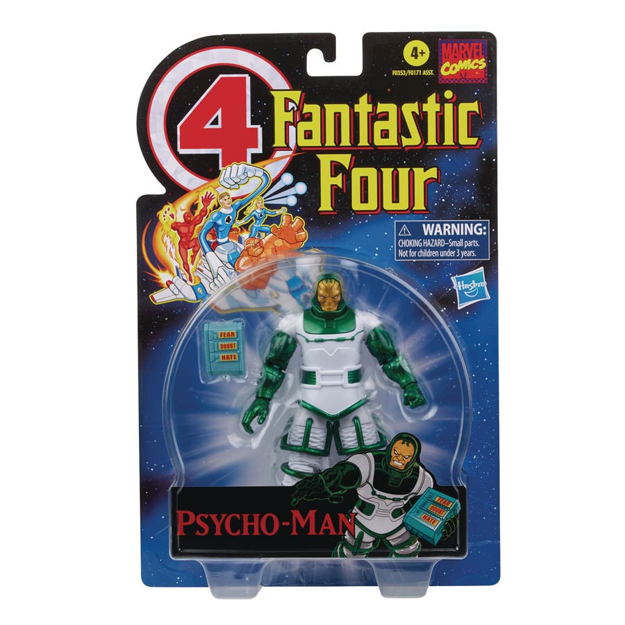 Fantastic Four Legends Vintage Psycho Man 6-Inch Action Figure