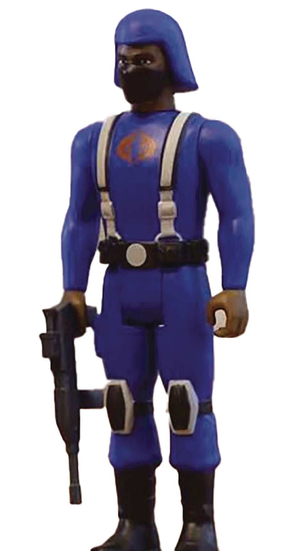 GI Joe ReAction Figure Wave 1A - Cobra Trooper Y-Back (Dark Brown)