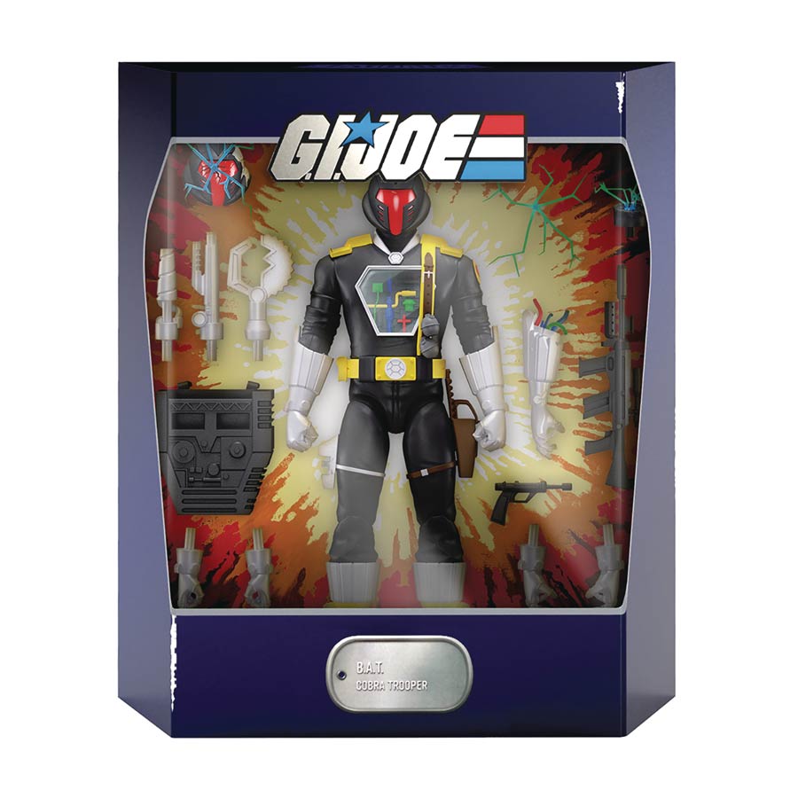 GI Joe A Real American Hero Ultimates Wave 1 Cobra B.A.T. Action Figure