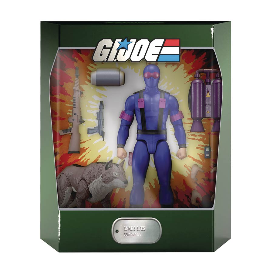 GI Joe A Real American Hero Ultimates Wave 1 Snake Eyes Action Figure