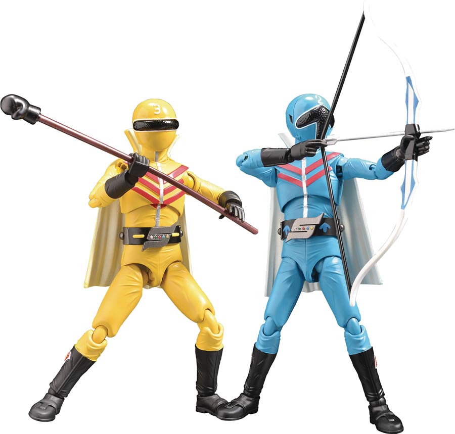 HAF Aoranger & Kiranger Hero Action Figure