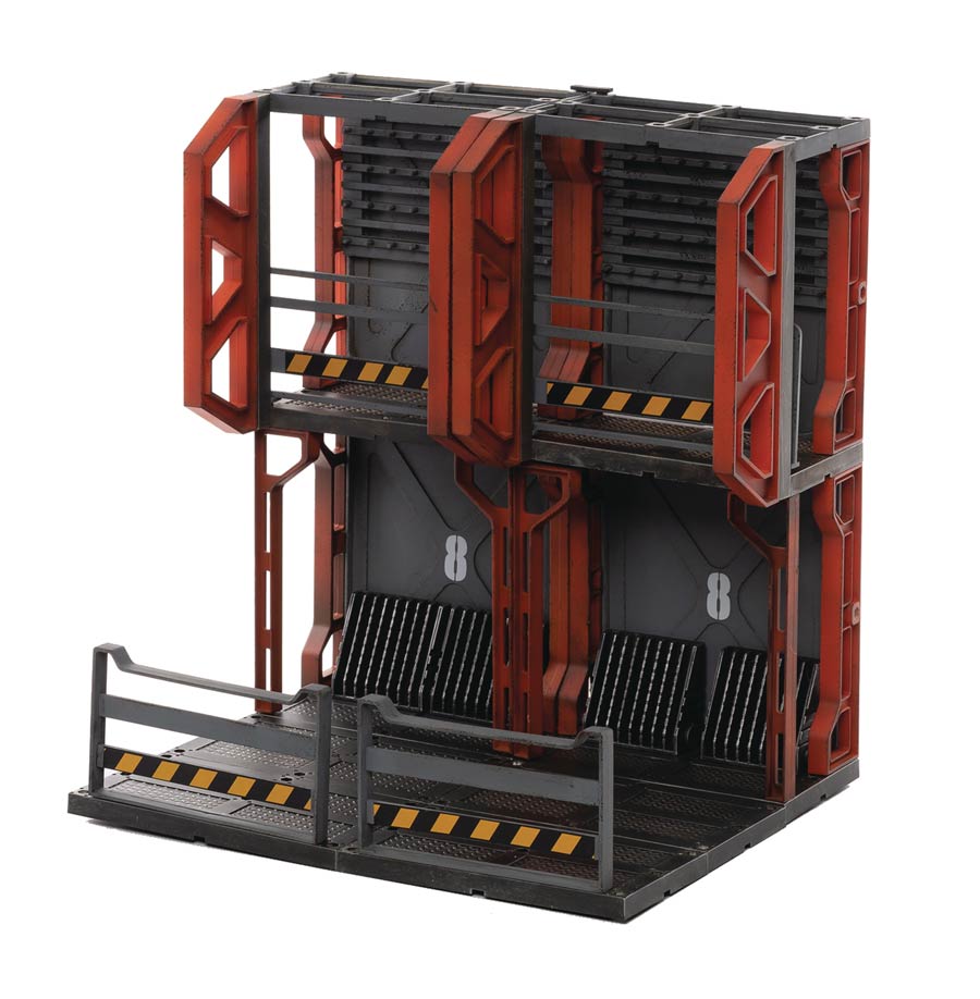 Joy Toy Mecha Depot 1/18 Scale Diorama - Staging Area