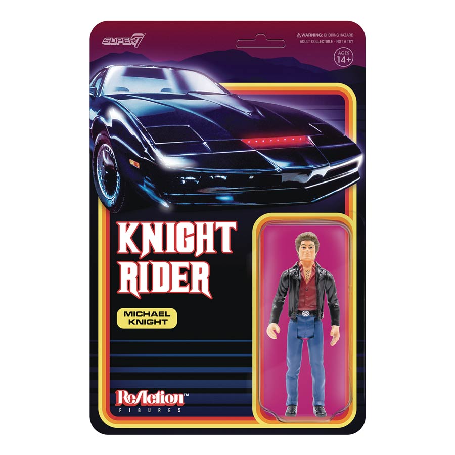 Knight Rider Michael Knight ReAction Figure