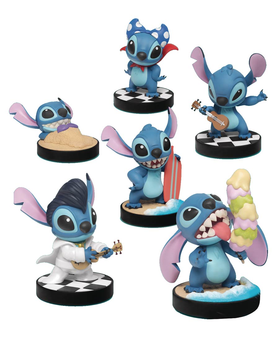 Lilo And Stitch MEA-031 Stitch Series 6-Piece Figure Set
