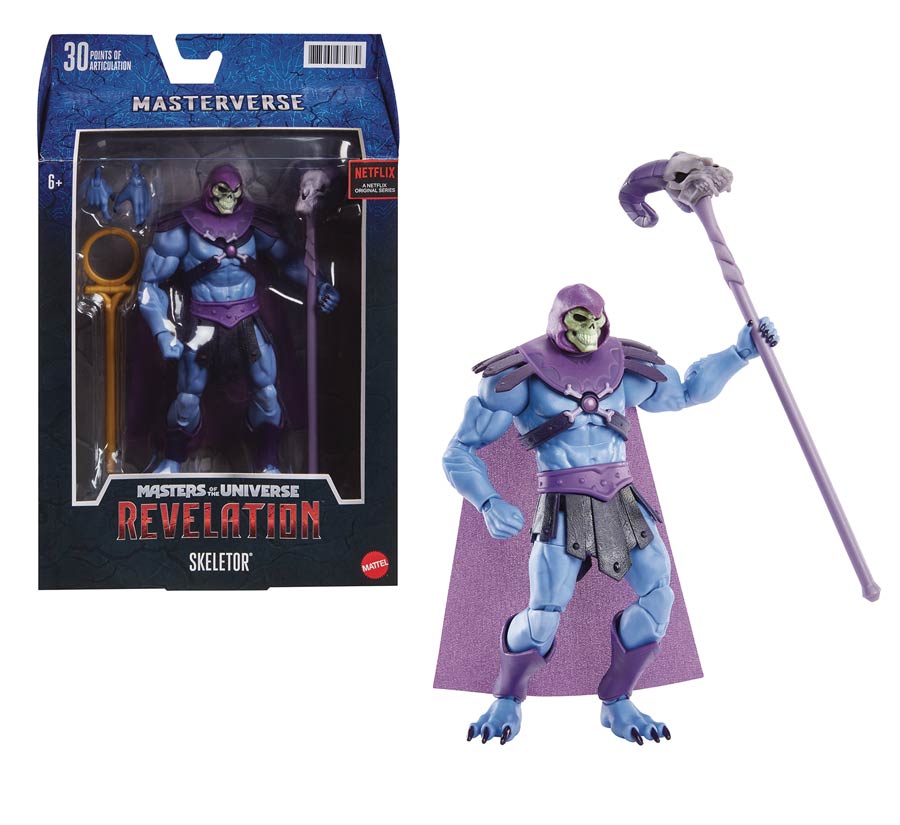 Masters Of The Universe Revelation Skeletor MasterVerse Action Figure