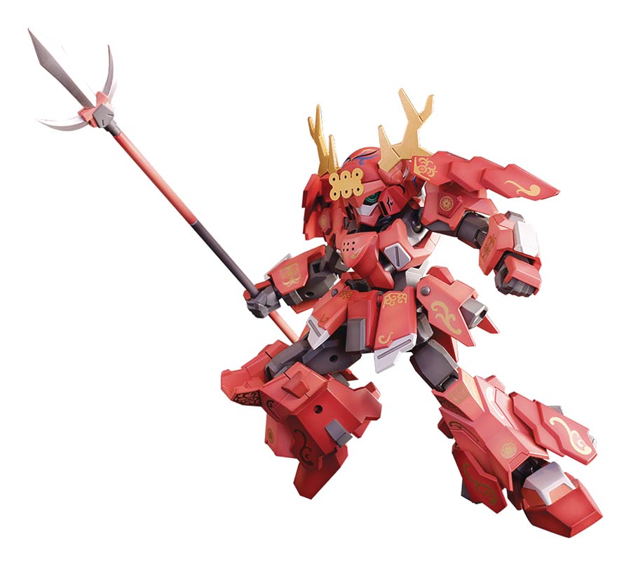 Pla Act 10 Sanada Kiwami Yoroikazari Plastic Model Kit