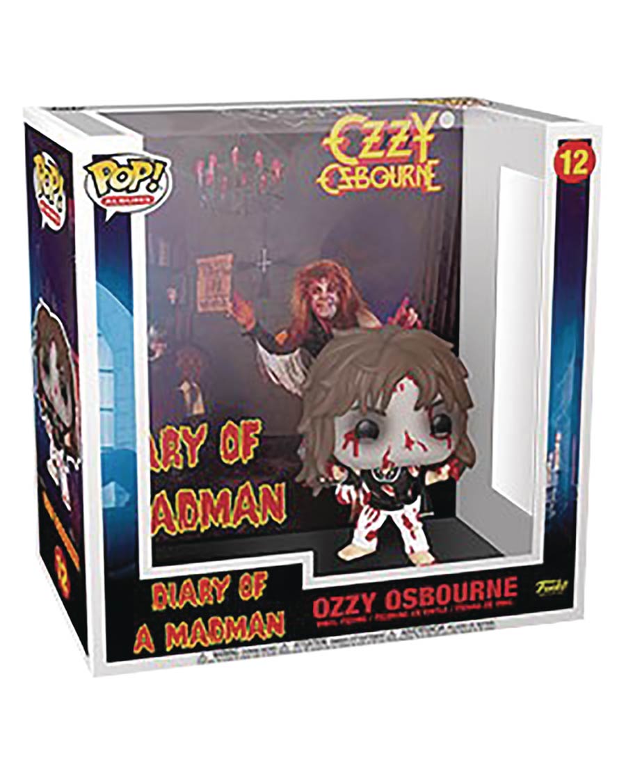 POP Albums Ozzy Osbourne Diary Of A Madman Vinyl Figure