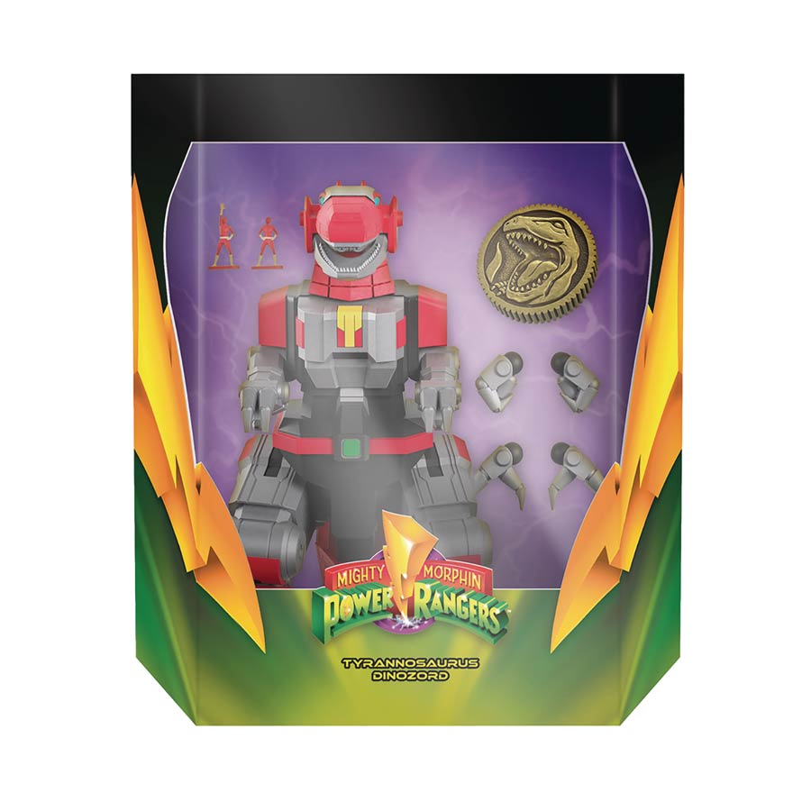 Power Rangers Ultimates Tyrannosaurus Rex Dinozord Action Figure