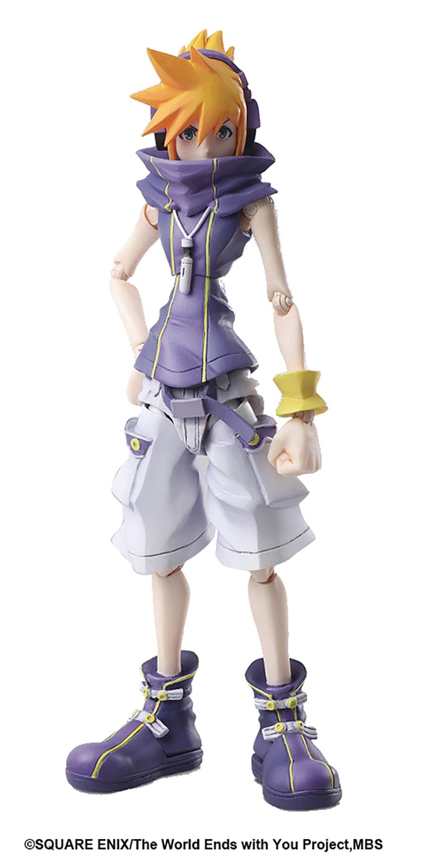 The World Ends With You The Animation Bring Arts Action Figure - Neku Sakuraba