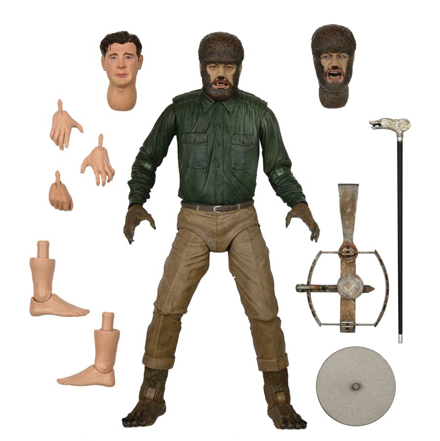 Universal Monsters Wolf Man Ultimate 7-Inch Action Figure