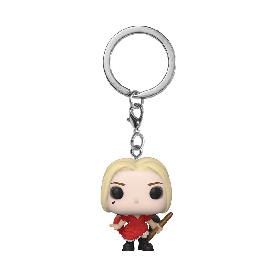 Pocket POP The Suicide Squad Harley Damaged Dress Vinyl Pocket Keychain