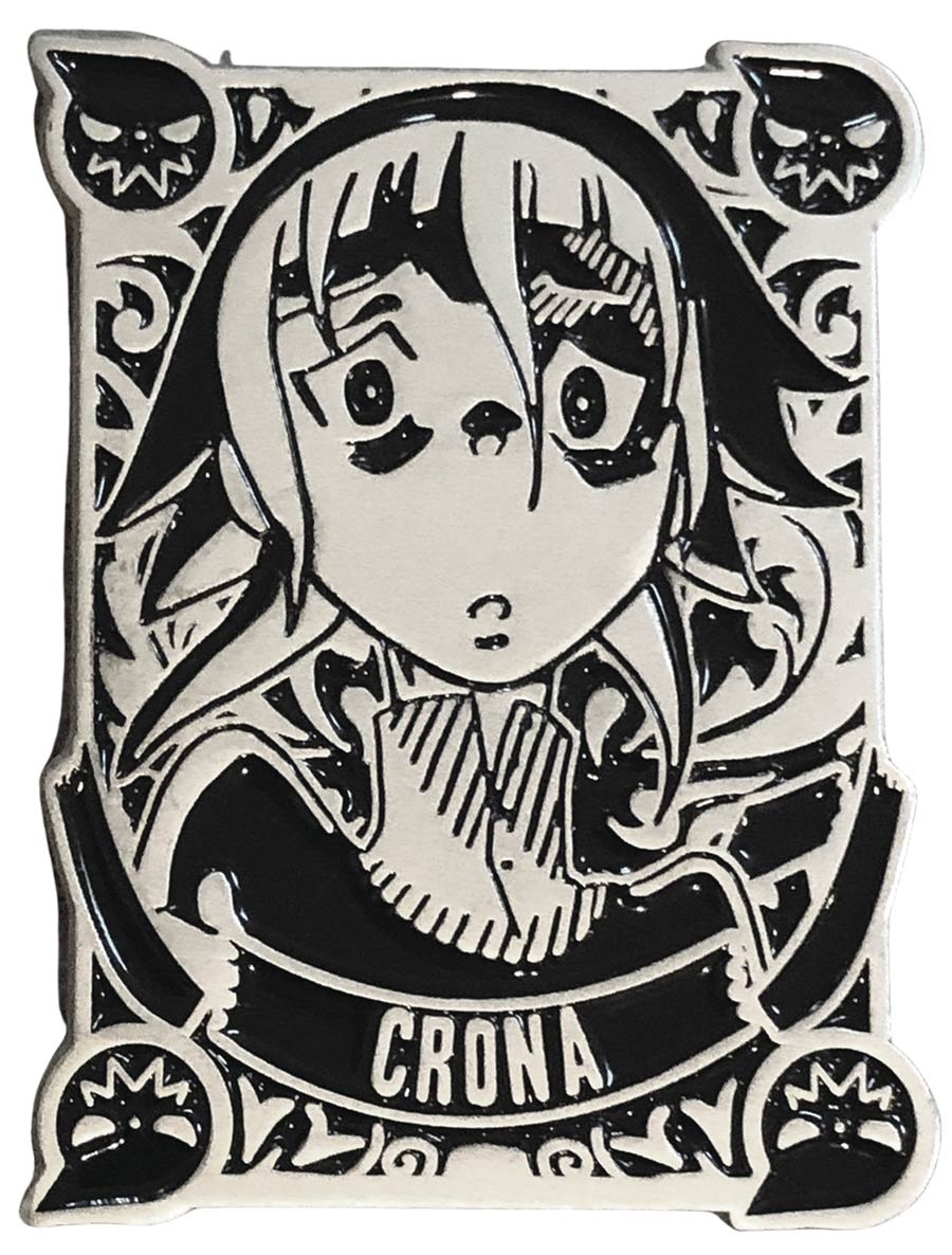 Soul Eater Black Badge Pin - Crona