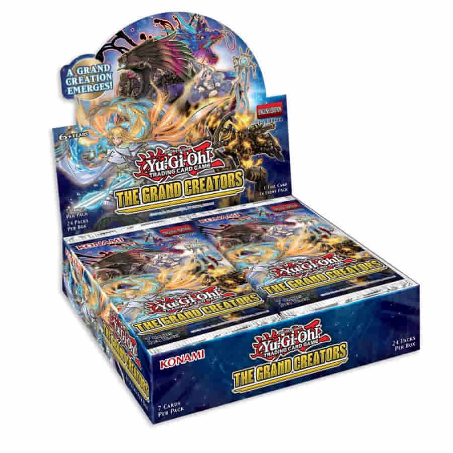 Yu-Gi-Oh Grand Creators Booster Display
