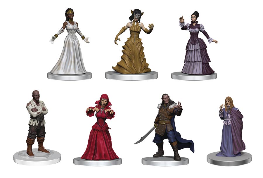 Dungeons & Dragons Icons Of The Realms Curse Of Strahd Miniature Set - Denizens Of Castle Ravenloft