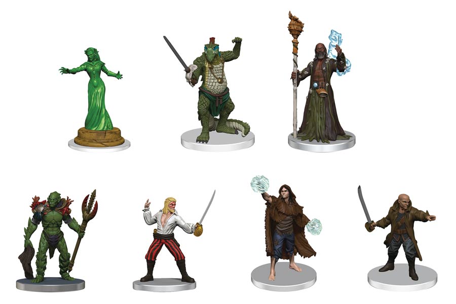 Dungeons & Dragons Icons Of The Realms Curse Of Strahd Saltmarsh Miniature Box Set 1