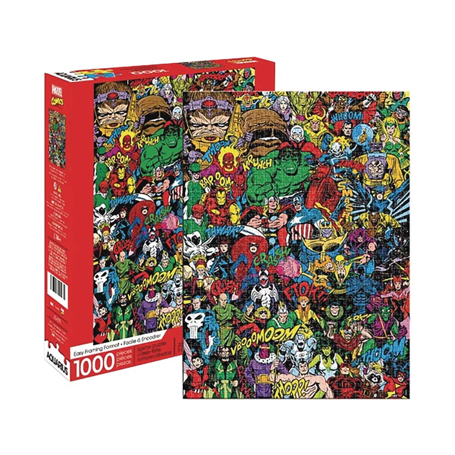 Marvel Retro 1000-Piece Puzzle