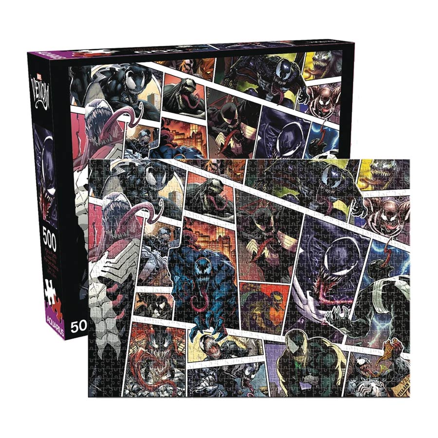 Marvel Venom Panels 500-Piece Puzzle