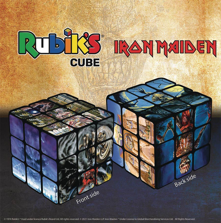 Rubiks Cube - Iron Maiden