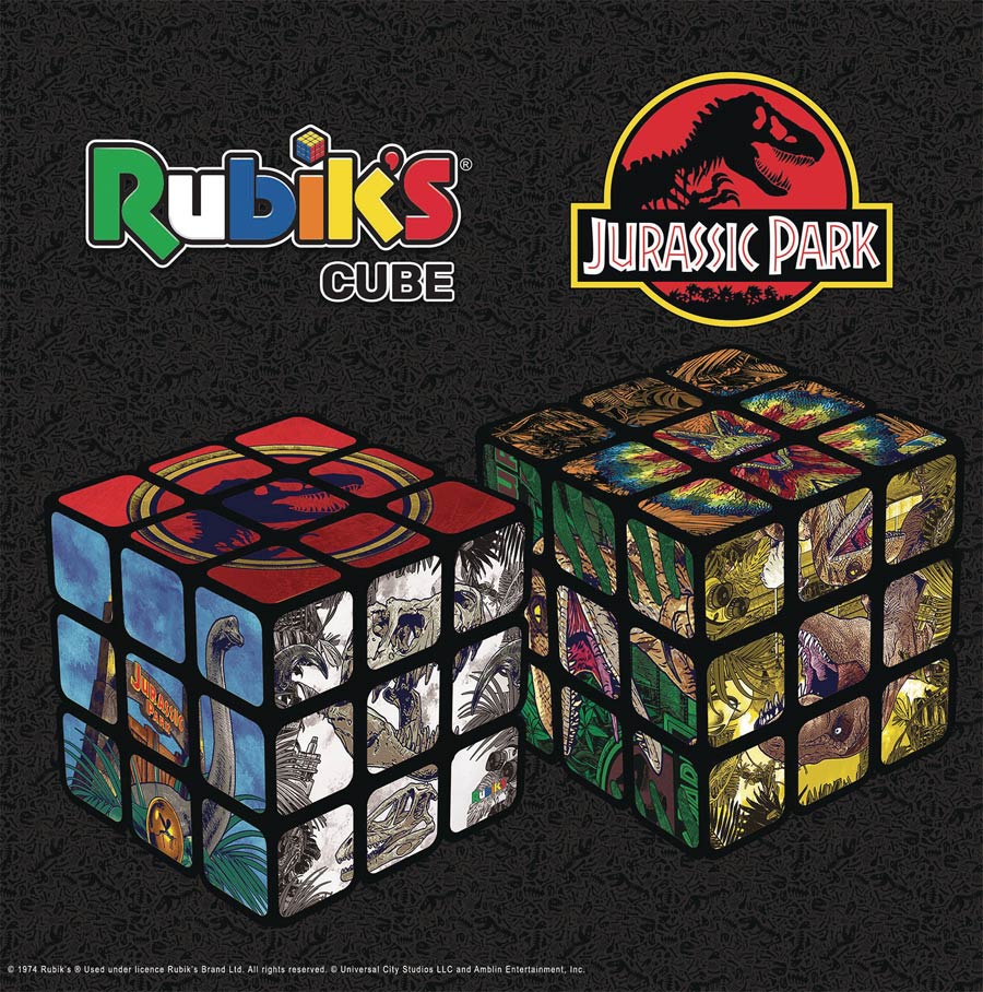 Rubiks Cube - Jurassic Park