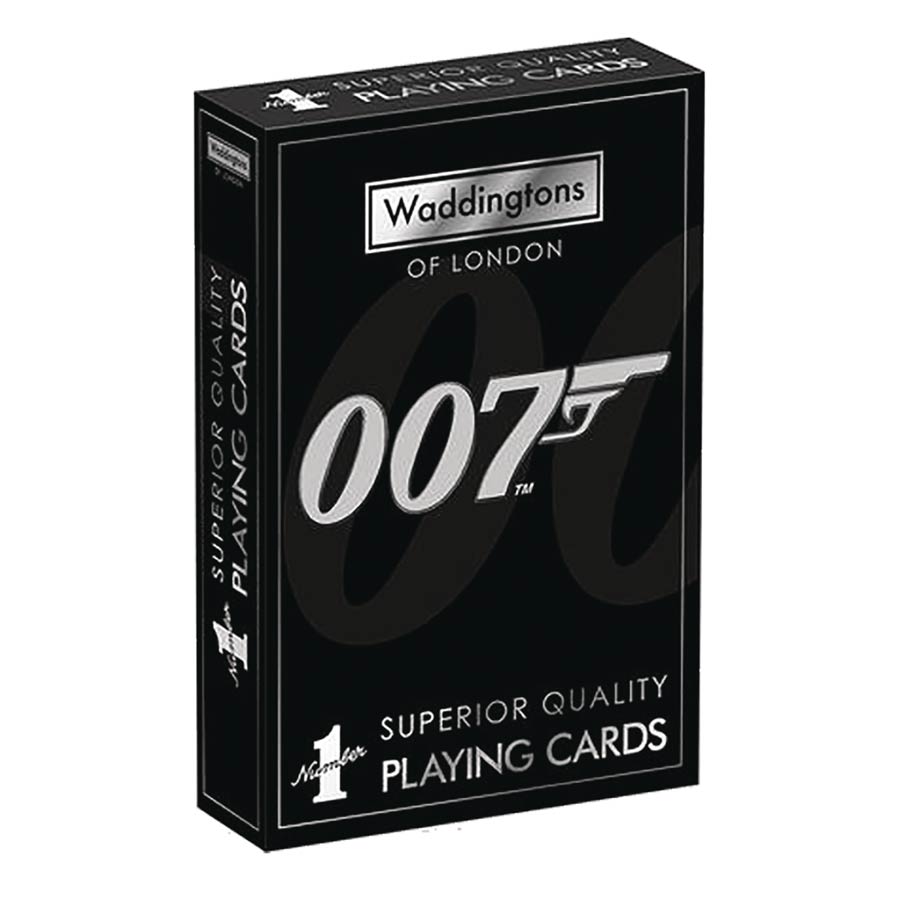 Top Trumps James Bond 007 Playing Cards Display