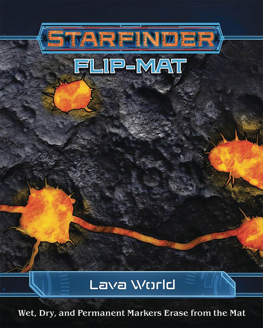 Starfinder RPG Flip-Mat - Lava World