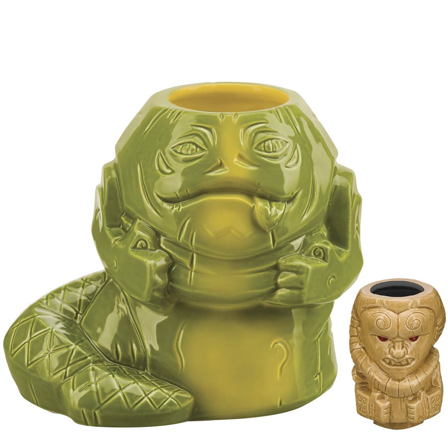 Star Wars Tiki Mug - Jaba The Hutt With Bib Fortuna Mini Muglet