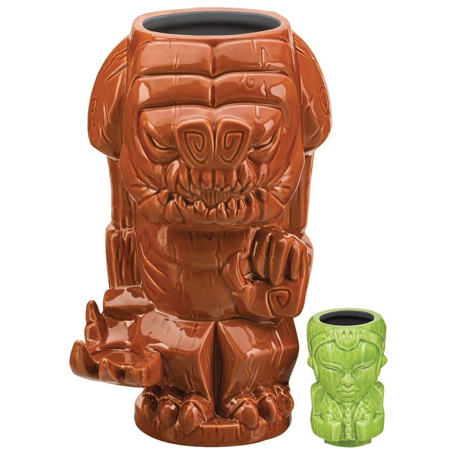 Star Wars Tiki Mug - Rancor With Oola Mini Muglet