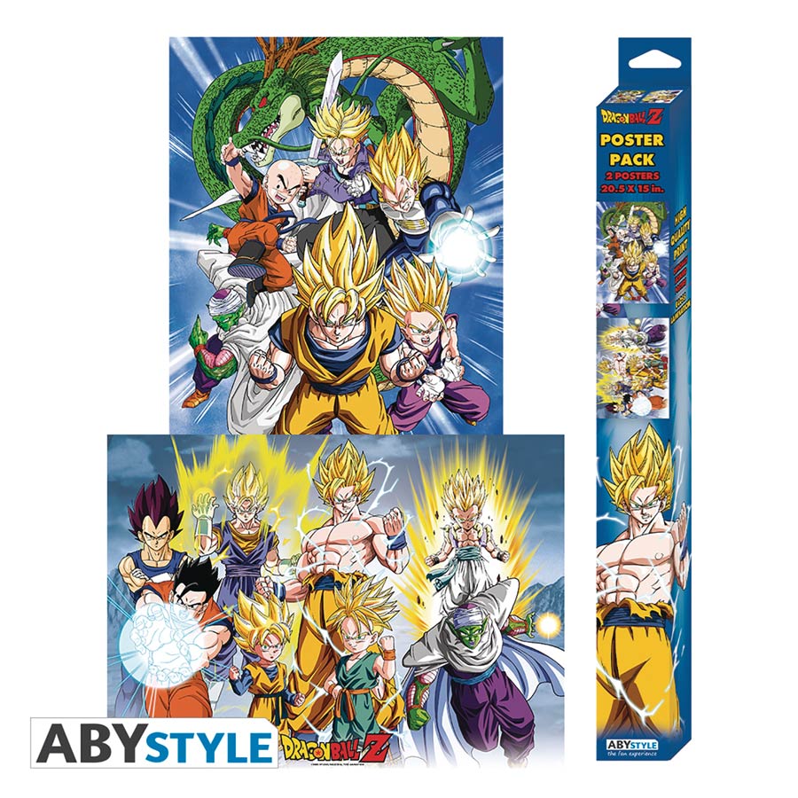 Dragon Ball Z First For Survival 2-Piece Poster Set