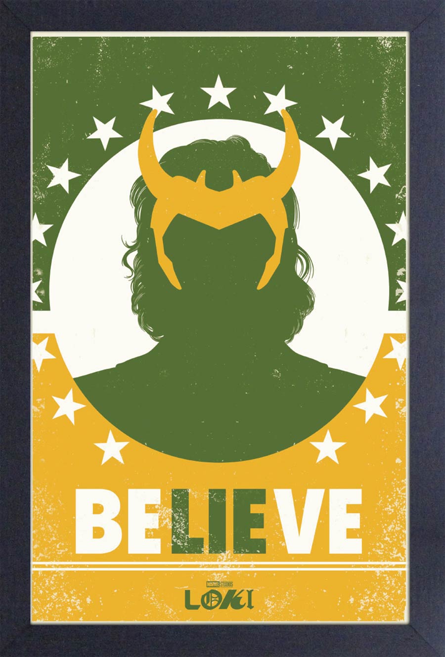 Marvel 11x17 Framed Print - Loki Believe